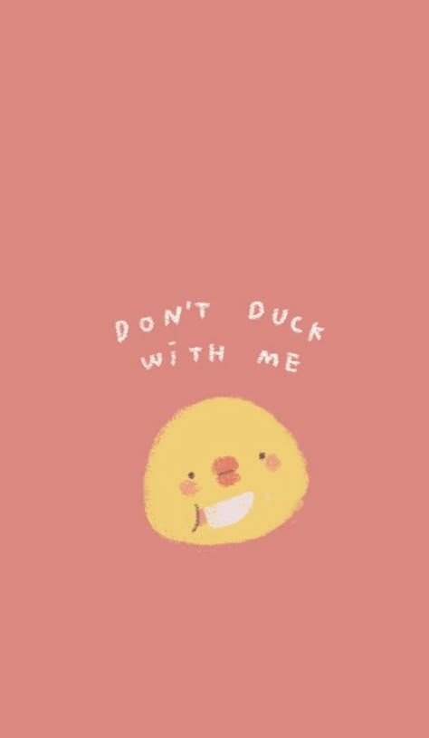 Duckzilla Wallpaper, Nursery Drawings, Duck Wallpaper, Future Wallpaper, Tumblr Pics, Doodle Illustration, Cute Doodle Art, Mini Drawings, Cute Poster