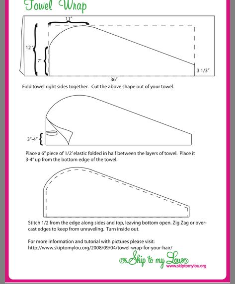 Wet Hair Turban Towel Wrap Pattern, Sewing Bonnet, Hair Towel Pattern, Hair Towel Wrap, Sewing Fleece, Easy Face Mask Diy, Towel Wrap, Beginner Sewing Projects Easy, Hair Towel