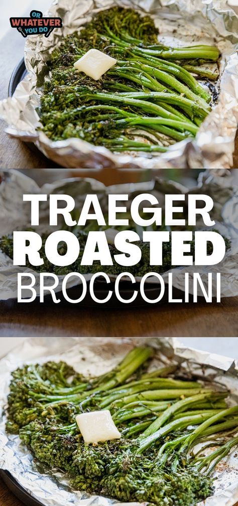 Traeger Grilled Broccolini Healthy Traeger Grill Recipes, Recipe For Fresh Broccoli, Outdoor Grilling Recipes, Smoked Dishes, Smoked Chicken Recipes, Grilled Broccolini, Grilled Broccoli, Roasted Broccolini, Outdoor Cooking Recipes