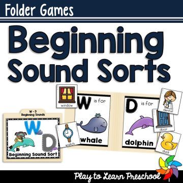 Pocket Chart Concept of Word Activities - Play to Learn Preschool Importance Of Reading, Beginning Sound, Sight Word Practice, Folder Games, Literacy Center, Word Practice, Teaching Phonics, Emergent Readers, Pocket Chart