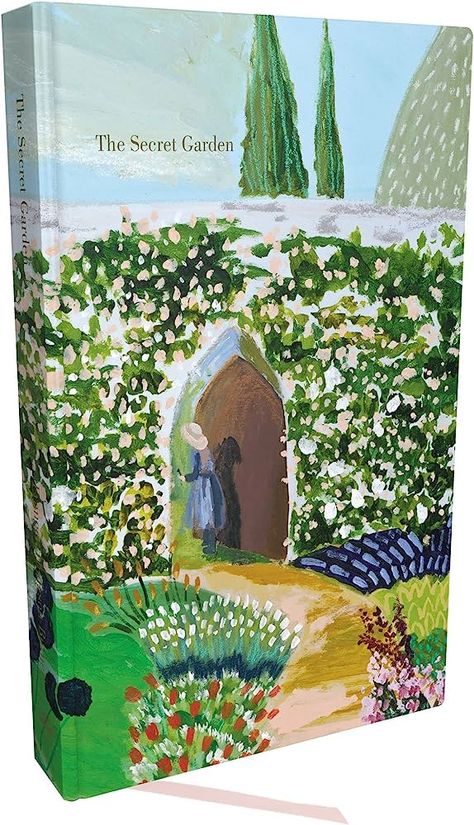 Secret Garden Book, The Secret (book), Frances Hodgson Burnett, Hidden Garden, The Secret Garden, Garden Painting, Beautiful Cover, Anne Of Green, Great House