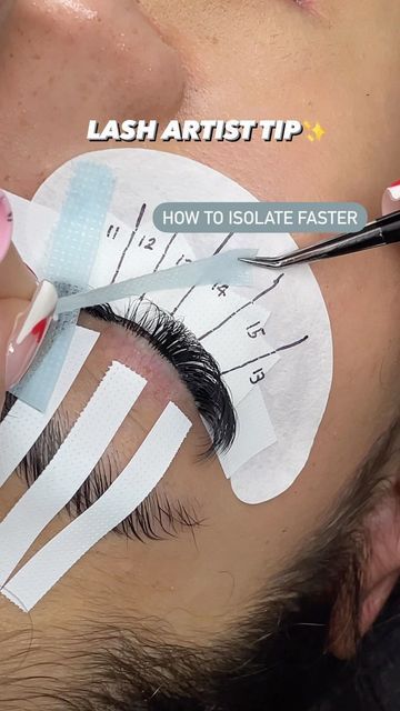 Isolation Lash Extensions, Lash Isolation Tips, Apply Mascara Perfectly, Lash Tutorial, Eyelash Business, Lashes Tutorial, Apply Mascara, Business Book, Tape In Extensions