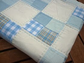 Mack and Mabel: Easy Four Patch Baby quilt Pastel Baby Quilt, Boy Quilt Patterns, Quilting Patterns Free, Easy Hand Quilting, Baby Quilts Easy, Baby Boy Quilt Patterns, Quilt Patterns Easy, Baby Quilt Patterns Easy, Boys Quilt Patterns