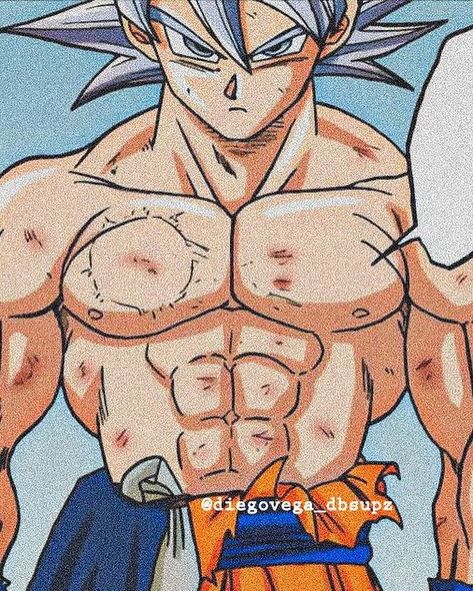 Goku Physique, Goku Mui Manga, Goku Manga Color, Ui Goku, Dragon Punch, Evil Goku, Goku Art, Goku Manga, Goku Drawing