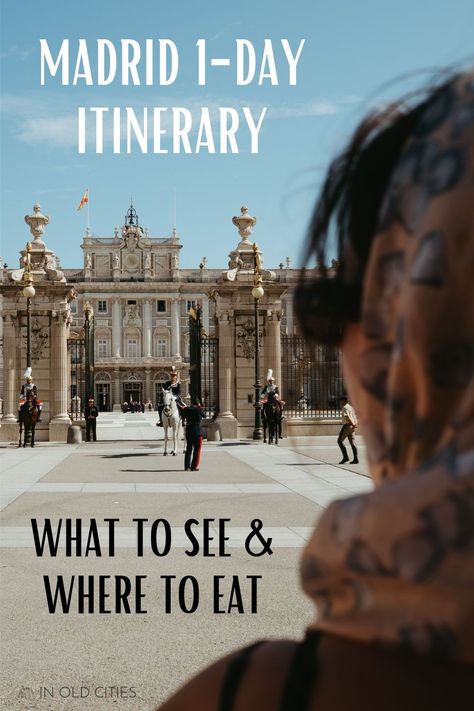 In this 1-day itinerary for Madrid, discover the best things to see and places to eat in a quick visit to Madrid. You'll get a great overview of the city and its best sights -- plus wonderful places to eat -- in just one day. Free Things To Do In Madrid, Madrid To Do, Madrid Itinerary 3 Days, Madrid Itinerary, Madrid Aesthetic, Visit Madrid, Barcelona Spain Travel, Madrid City, Madrid Travel