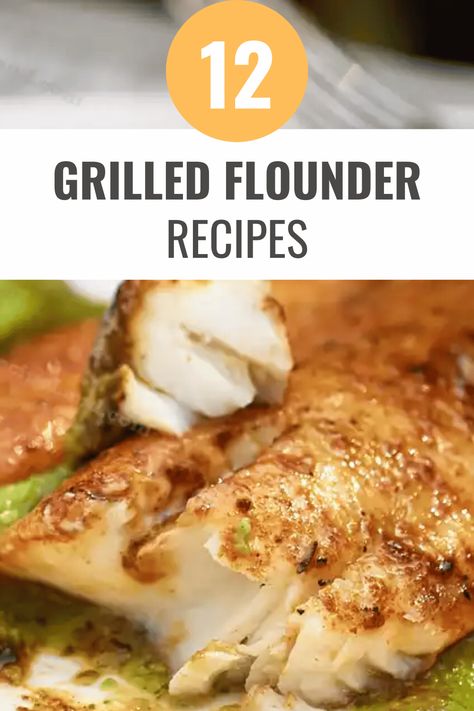 Ways To Cook Flounder, Cooking Flounder Filets, Flounder Fish Recipes Skillet, Flounder Marinade, Flounder Recipes Grilled, Flounder Fish Recipes Grilled, Best Flounder Fish Recipes, Grilled Flounder Recipes In Foil, Flounder On Blackstone Griddle