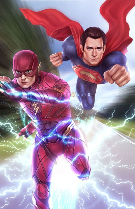 Batman X Superman, Flash Superhero, Flash Characters, Tmnt Girls, Superman Pictures, Flash Vs, Superman Artwork, Superman X, Dc Comics Heroes