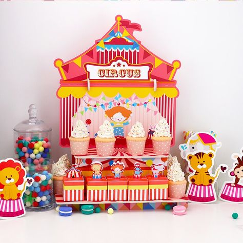 Smarter Shopping, Better Living! Aliexpress.com Circus Party Cake, Glitter Centerpieces, Hanging Centerpiece, Circus Party, Decorations Party, Diy Holiday Decor, Paper Cups, Party Cake, Diy Party Decorations