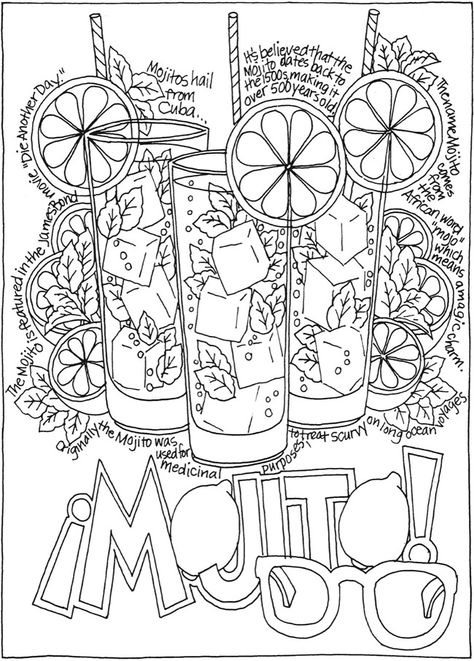 Food Coloring Pages, Adult Coloring Designs, Adult Colouring Pages, Doodle Coloring, Alphabet Coloring Pages, Alphabet Coloring, Graphics Designer, Free Printable Coloring Pages, Coloring Book Pages