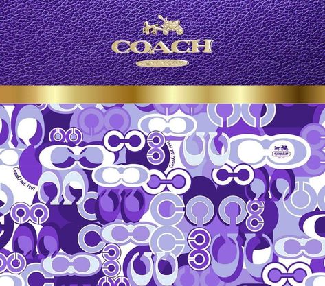 Disney Tumbler Wraps, Coach Wallpaper Backgrounds, Purse Tumbler Wrap, Purse Tumbler, Coach Wallpaper, Chanel Inspired Room, Beach Tumblers, Coach Tumbler, Purple Roses Wallpaper