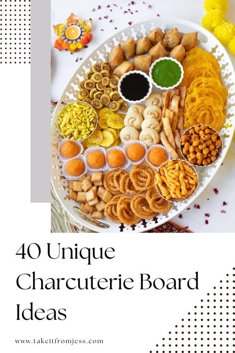 Impress your friends and family with these 40 unique charcuterie board ideas! Perfect for any occasion, big or small. Filipino Charcuterie Board, Unique Charcuterie Board Ideas, Unique Charcuterie Board, Unique Charcuterie, Smoked Salmon Breakfast, Salmon Breakfast, Chili Bar, Greek Appetizers, Campfire S'mores