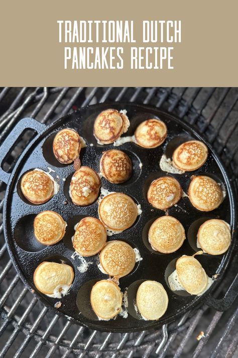 Indulge in the classic delight of traditional poffertjes! Try this Dutch mini pancakes recipe for a fluffy, bite-sized treat that’s perfect for any occasion. @grilltimster Dutch Poffertjes Mini Pancakes, Dutch Pancakes Recipe, Poffertjes Recipe, Mini Pancakes Recipe, Dutch Treats, Mini Dutch Pancakes, Classic Beef Stew Recipe, Braised Chicken Recipes, Bbq Vegetables