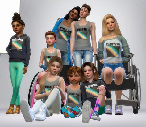 Disability Pride | glowtrait on Patreon Ts4 Disabilities, Sims 4 Injury, Sims 4 Disabilities Mod, Sims 4 Disabilities Cc, Sims 4 Cc Disabilities, Leg Prosthesis, Sims Download, 4 Poses, Sims 4 Toddler