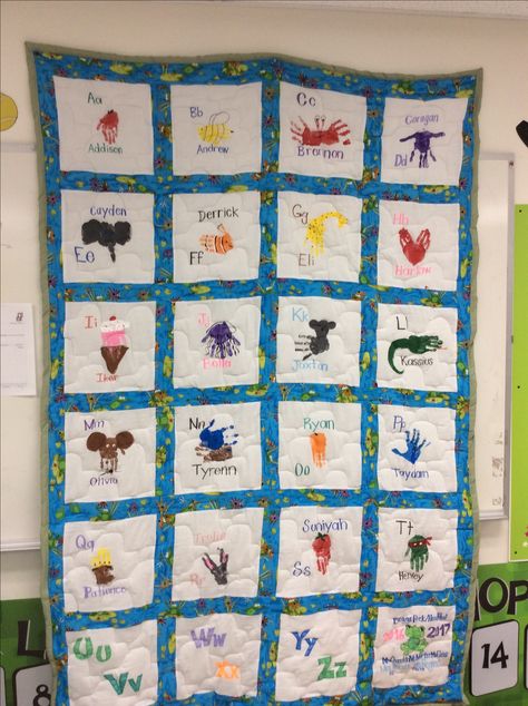 Classroom Quilt, Teacher Quilt, Class Quilt, Classroom Anchor Charts, Preschool Ideas, Toddler Room, Anchor Charts, School Projects, 1st Grade