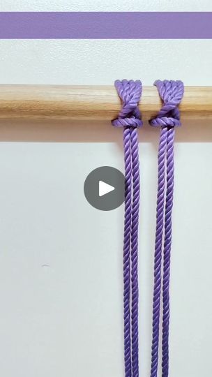 Macrame Constrictor Knot, Macrame Ending Knot, Attaching Macrame To Dowel, How To Measure Macrame Cord For A Project, Gathering Knot Macrame, Rope Cord, Macrame Patterns, Macrame, Knitting