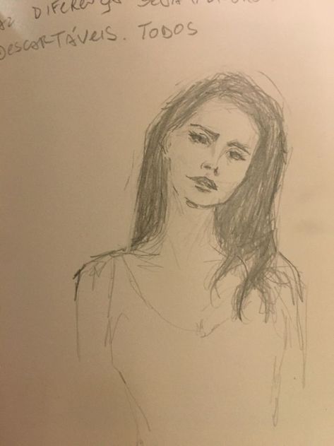 Lana Del Rey Drawing Reference, Lana Del Ray Drawing Easy, Lana Del Rey Inspired Art, How To Draw Lana Del Rey, Lana Del Rey Sketch Easy, Sketches Lana Del Rey, Drawing Ideas Lana Del Rey, Lana Del Rey Sketchbook, Lana Del Rey Art Paint