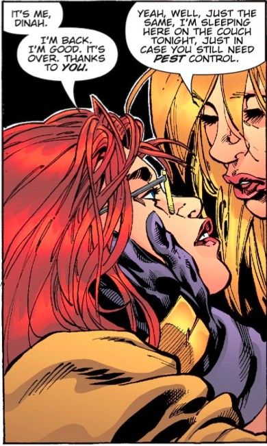 Birds Of Prey Comic, Dinah Lance, Girls When, Canary Birds, Barbara Gordon, Out Of The Closet, Black Canary, Dc Characters, Good Friends