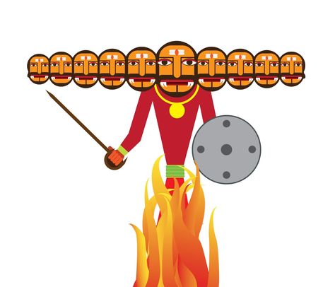 ravan Lord Ravan, Illustration For Kids, Flannel Board, Preschool Kids, Paper Art, Preschool, For Kids, Clip Art, India