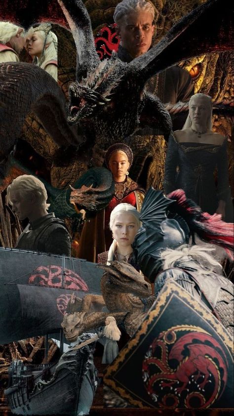 House Of The Dragon Collage, House Of The Dragon Aesthetic Wallpaper, House Of The Dragon Wallpaper, Game Of Thrones Pictures, Wallpaper House, Dragon Born, Dragon Wallpaper Iphone, Dragon House, Got Game Of Thrones