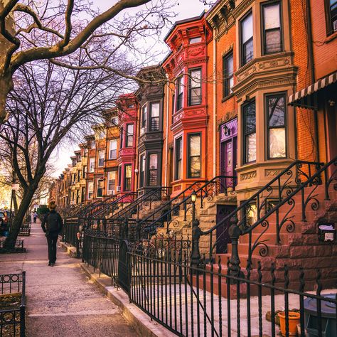 https://flic.kr/p/F2YoJJ | Sunset Park Brooklyn Brownstones | Sunset Park, Brooklyn, New York City. Beautiful colorful brownstones.    ----   I'm on Instagram!!!!  See my everyday life on Snapchat: @travelinglens  ---   View my New York City photography at my website NY Through The Lens.  View my Travel photography at my travel blog: Traveling Lens.  Interested in my work and have questions about PR and media? Check out my:  About Page | PR Page | Media Page New York Brownstone, Brooklyn Neighborhoods, Brooklyn Brownstone, Voyage New York, Row Houses, New York Aesthetic, New York Life, City Photography, Brooklyn New York