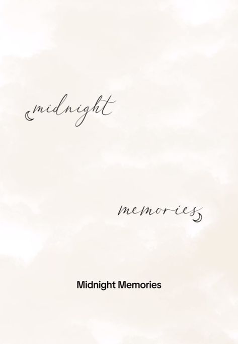 Midnight Memories Tattoo, Midnights Tattoo, Midnight Tattoo, Memories Tattoo, Midnight Memories, Memorial Tattoos, Tattoos And Piercings, Tattoo Ideas, Piercings