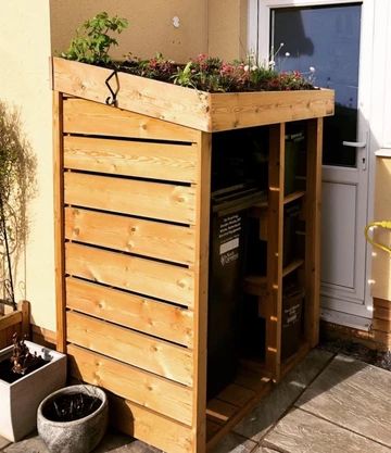 Green Roof Garden Products – Bluum Stores Green Roof Garden, Bin Shed, Recycling Storage, Outdoor Trash Cans, Bin Store, Living Roofs, Recycling Containers, Bike Shed, Roof Garden