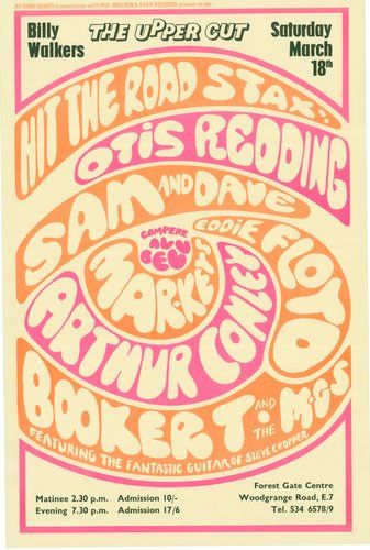 STAX ROADSHOW CONCERT POSTER Promo Flyer, Otis Redding, Vintage Concert Posters, Gig Poster, Booker T, Rock Posters, Tour Posters, Concert Poster, Gig Posters