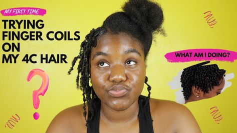 Finger Coils Natural Hair, Coiling Natural Hair, Finger Coils, Low Porosity, Natural Hair Regimen, Hair Regimen, Flat Twist, 4c Hair, Natural Hair Tips