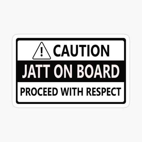 Punjabi Stickers For Car, Punjabi Stickers, Jatt Life Logo, Sikh Quotes, Funny Words To Say, New Photos Hd, Country Boy, Dark Phone Wallpapers, Funny Prank Videos