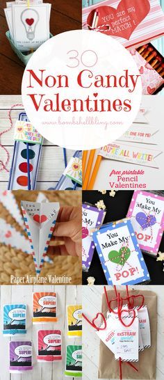 Non Candy Valentines, Candy Valentines, Pinterest Valentines, Valentinstag Party, Happy Hearts Day, Preschool Valentines, Valentine's Ideas, Valentines Printables Free, My Funny Valentine