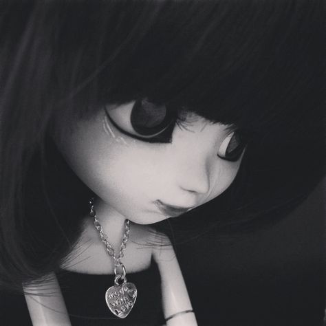 Doll Pfp, Blythe Doll, Black And White, Hair, White, Black