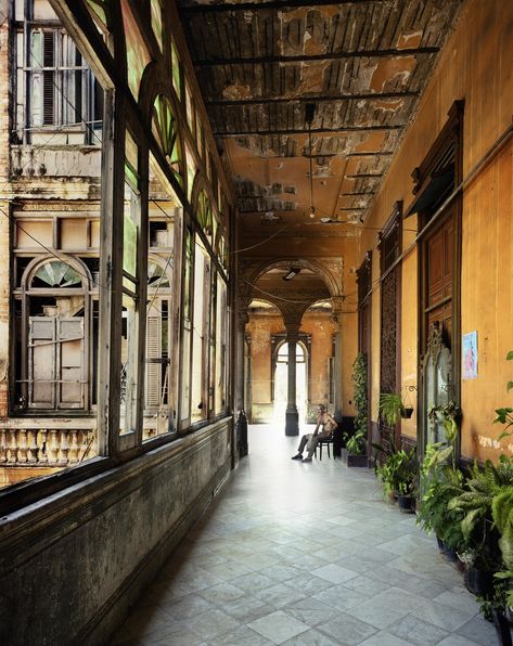 Photo Series Captures the Vibrant Architecture of Cuba in the Late 90s | PetaPixel Cuban House, Cuban Architecture, Andrew Moore, Cuban Heritage, Cuba Photography, Visit Cuba, Broken Window, Cuba Travel, Havana Cuba