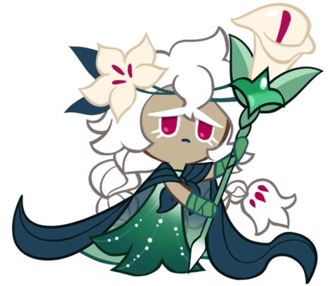 White Lily Cookie | Cookie Run: Kingdom Wiki | Fandom White Lily Cookie, Flower Cookie, Cookie Run Kingdom, Face Icon, Silhouette Images, Fandom Games, Rose Nails, White Lily, Vanilla Cookies