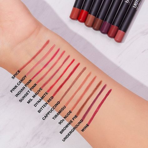 Rimmel London US on Instagram: “Vibrant, kissable lips that last all day? We got ya covered with our Lasting Finish Lip Liner 💋 Which shade is catching your eye? Comment…” Lip Liner Swatches, Rimmel Provocalips Swatches, Primark Lip Liner, Rimmel Cappuccino Lipliner, Rimmel Lip Liner Cappuccino, Rimmel Lip Liner, La Colors Lip Liner, Rimmel London Lipstick, Rimmel London Lip Liner