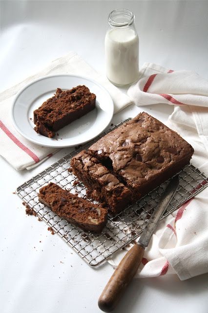 salted sugared spiced™: Triple Chocolate Loaf Cake Chocolate Loaf, Chocolate Loaf Cake, Triple Chocolate, Loaf Cake, Ethnic Recipes, Cake, Tiramisu