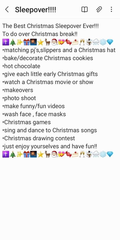 Christmas Sleepover Ideas List, Things To Do On A Christmas Sleepover, Things To Do At Christmas Sleepover, Ideas For Christmas Sleepover, Cute Christmas Sleepover Ideas, Christmas Sleepover Idea, Christmas Sleep Over Ideas, What To Do At A Christmas Sleepover, Sleepover Ideas Christmas