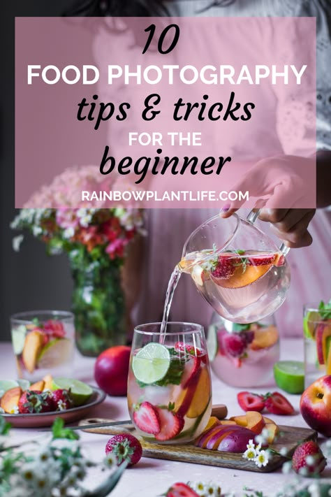 Food Photography Tips For Beginners, How To Take Pictures Of Food, Food Styling Photography Inspiration, Milkshake Photography, Photographer Beginner, Food Styling Ideas, Rainbow Plant Life, Food Photography Background, Photography Tips And Tricks