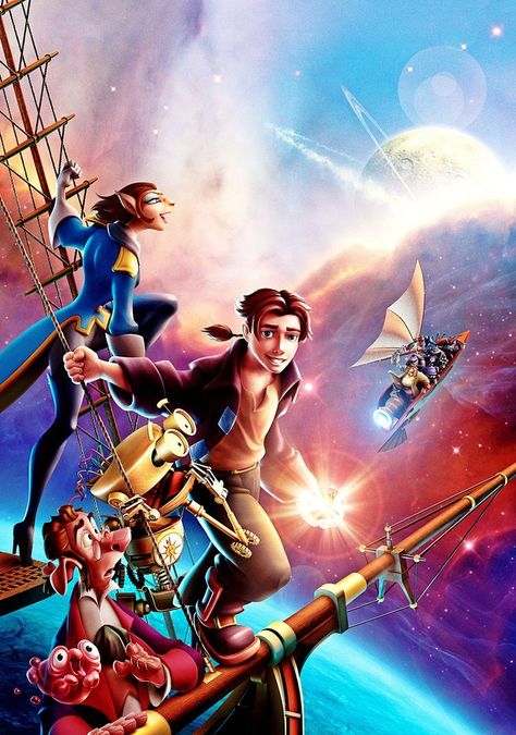 “A story of friendship, courage, and destiny.” Jim Hawkins Treasure Planet, Planet Movie, Disney Gifs, Planet Poster, Robert Downey Jr., Dolph Lundgren, Walt Disney Characters, Disney Treasures, Steve Buscemi