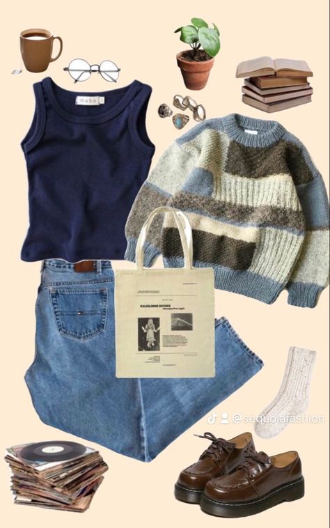 Retro Core Aesthetic Outfits, Cottage Core Outfit Inspiration, College Core Aesthetic Outfits, Lizzy Mcalpine Aesthetic Outfits, Cottagecore Aesthetic Clothing, Granola Cottage Core Aesthetic, Modest Cottage Core Outfits, Cottage Core Outfits Winter, Cottage Core School Outfits