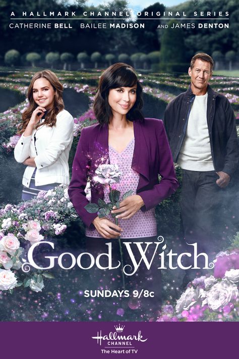 I #Adore The #HallmarkChannel & Oh How I #LOVE The Show #GoodWitch xoxo #Poof 😊💙🌸🌿💜🌷🍃💚🌻🌾💛💖🌟✨🎶 The Good Witch Series, Witch Season, Jennifer Jason Leigh, Jane Krakowski, James Denton, Christmas Movies List, Jason Priestley, Witch Series, Bailee Madison