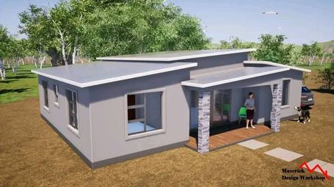 Rural House Plans Zimbabwe, House Designs In Kenya, Morden House, Rural House, New Builds, Beautiful Homes, Building A House, House Plans, House Design