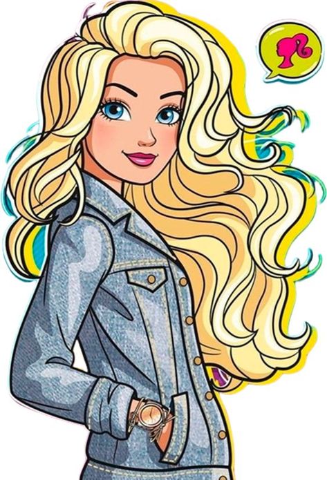 Barbie And Her Friends, Barbie Png, Rugrats Cartoon, Friends Stickers, Summer Cups, Goat Barn, Dc Comics Girls, Barbie Drawing, Barbie Halloween