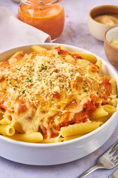 Olive Garden Five Cheese Ziti Al Forno (Best Copycat Recipe) Olive Garden Five Cheese Ziti, Five Cheese Ziti Al Forno, Best Baked Ziti Recipe, Cheese Ziti, Five Cheese Ziti, Ziti Al Forno, Olive Garden Breadsticks, Olive Garden Pasta, Copycat Recipes Olive Garden