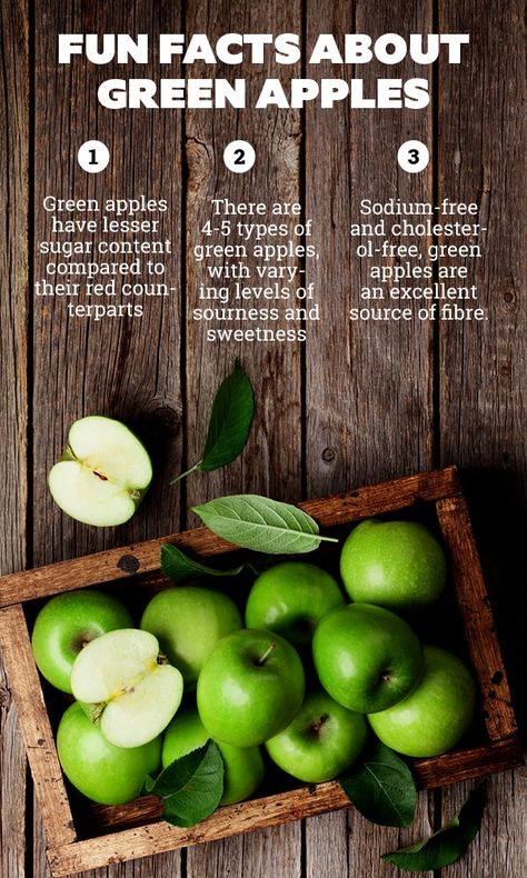 Health Benefits Of Green Apples, Green Apple Benefits, The Super Fruit, Fruits Benefits, Nectarine Recipes, Fruit Facts, Benefits Of Apple, Apple Benefits, Foods For Healthy Skin