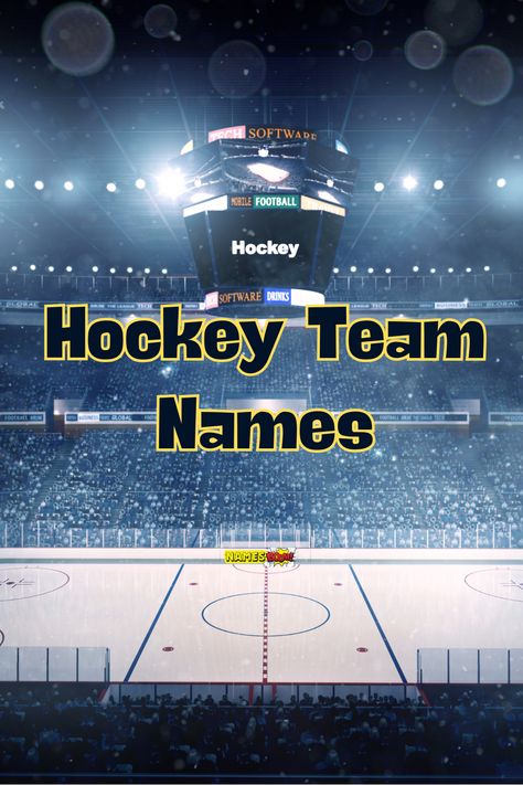 Hockey team names Hockey Team Names, Youth Hockey, Hockey Humor, Hail Storm, Hockey Life, Rugby Team, Name Generator, Hockey Team, Unique Names