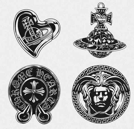 Designer Tattoo, Aesthetic Vintage Outfits, Traditional Tattoo Designs, Sigil Tattoo, Tattoo Background, Tattoo Flash Sheet, Heart Drawing, Tattoo Flash Art, Tattoo Outline