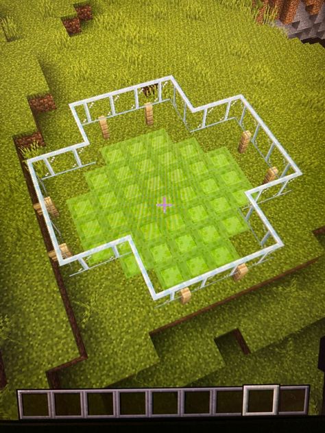 Minecraft Trampoline, Minecraft Ideas, Minecraft