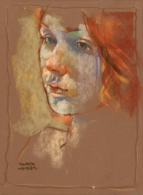 Loose Pastel Drawing, Charcoal Pastel Art, Pastel Portraits Faces, Dry Pastel Art, Soft Pastels Paintings, Chalk Pastel Portrait, Soft Pastel Portrait, Pastels Artwork, Oil Pastel Portrait