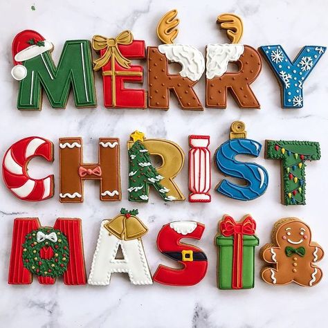 DoughEZ no Instagram: “Wishing everyone a very Merry Christmas! May your heart be full of joy, your blessings too many to count and the best gifts you receive be…” Cookie Letters, Christmas Hostess, Alphabet Cookies, Christmas Cake Decorations, Christmas Letter, Best Christmas Cookies, Christmas Alphabet, Team A, Cookie Party