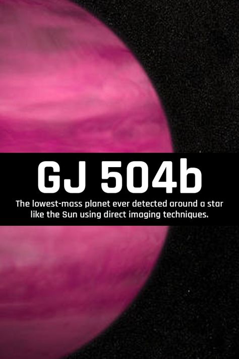 Even though GJ 504b is similar in size to Jupiter, it is four times the mass of Jupiter. It has a temperature of about 460 degrees Fahrenheit (237 Celsius). #planets #gj504b 📷: NASA/Goddard Space Flight Center/S. Wiessinger Gj 504b, Jupiter In 1st House, Jupiter In The 1st House, Jupiter Nasa Pictures, Facts About Jupiter, Solar System Facts, Jupiter Ascending, Nasa Goddard, Flight Centre